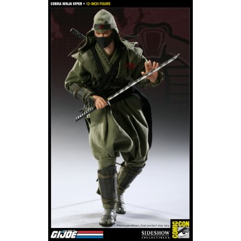 G.I. Joe Action Figure Cobra Ninja Viper Comic Con 2011 Exclusive Non-Attendee Version 30 cm